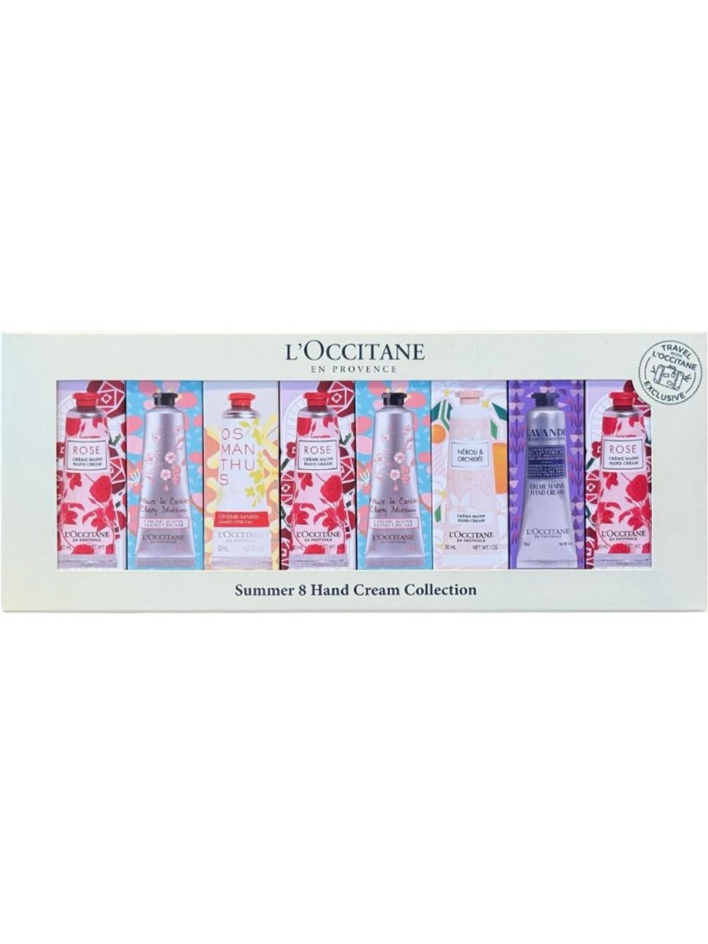Moisturizing Shea Butter Hand Cream Set - 8 Travel-Sized Tubes for Dry Hands